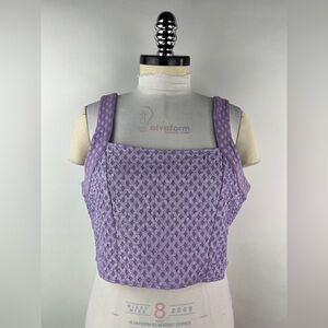 💚 3357. Textured Back Zip Crop Top